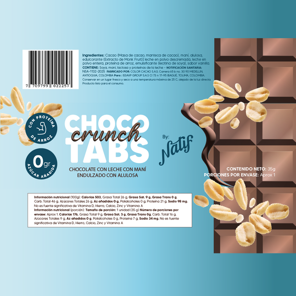 Chocotabs Crunch x12