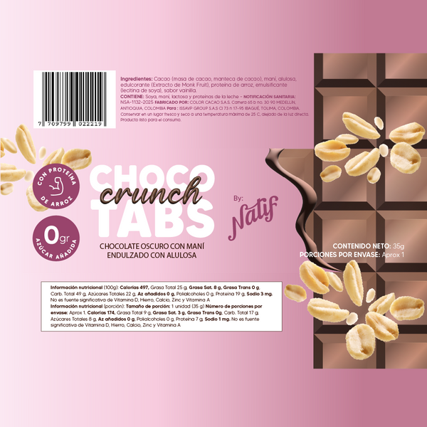 Chocotabs Crunch x12