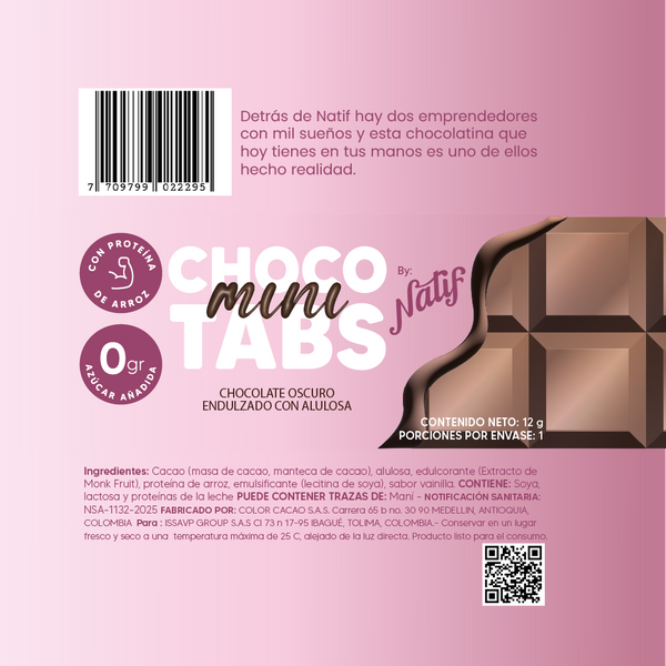 Chocotabs Mini x20
